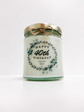 Load image into Gallery viewer, Happy 40th Birthday Candle