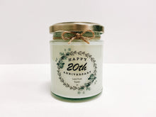 Load image into Gallery viewer, Happy 20th Anniversary Candle