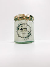 Load image into Gallery viewer, Happy 40th Anniversary Candle