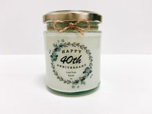 Load image into Gallery viewer, Happy 40th Anniversary Candle