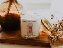 Load image into Gallery viewer, First Christmas in New Home Candle