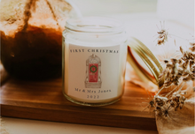 Load image into Gallery viewer, First Christmas Married Candle