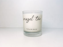 Load image into Gallery viewer, Mazel Tov Candle