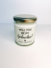 Load image into Gallery viewer, Will You Be My Godmother? Candle
