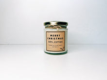 Load image into Gallery viewer, Christmas Teacher Candle
