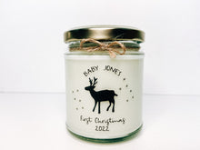Load image into Gallery viewer, Baby's First Christmas Candle