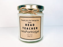 Load image into Gallery viewer, Thank You Best Head Teacher Candle