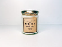 Load image into Gallery viewer, Thank You Best Teacher Candle
