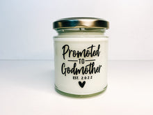 Load image into Gallery viewer, Promoted to Godmother Candle 2023