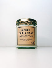 Load image into Gallery viewer, Christmas Teacher Candle
