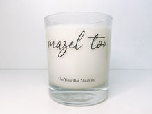 Load image into Gallery viewer, Mazel Tov Candle