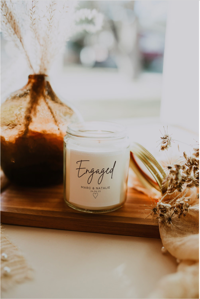 Engaged Candle