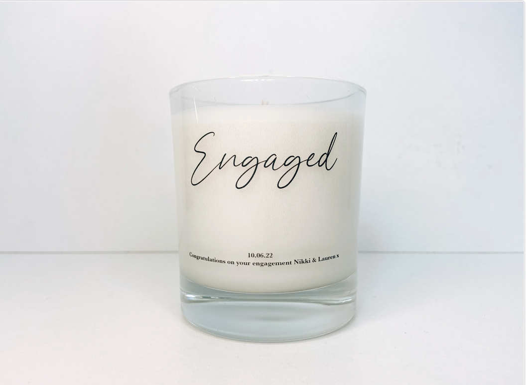 Engaged Candle