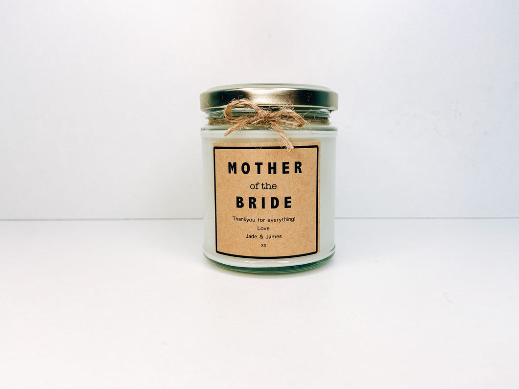 Mother of the Bride/Groom Candle