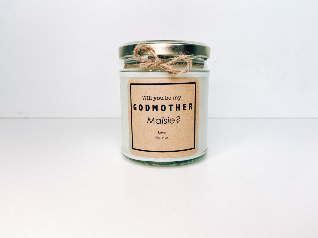 Will You Be My Godmother? Candle