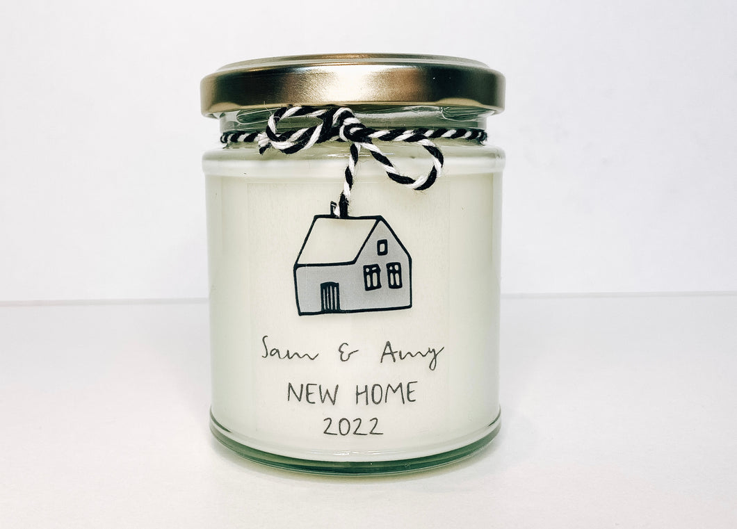 New Home Candle